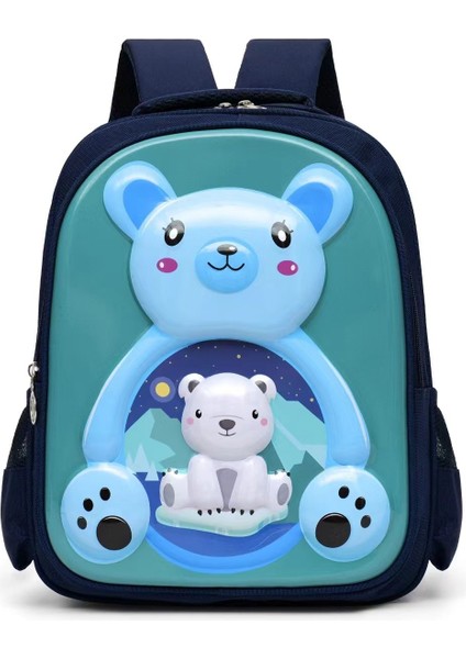 Yeni 5 Çocuk Sırt Çantası Büyük Kapasiteli Çocuk Eğlenceli Sevimli Omuz Çantası Moda Ilkokul Öğrencileri Için Okul Çantasının Rengine Çarptı (Yurt Dışından)
