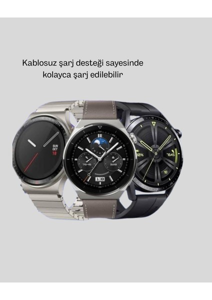 Akıllı Saat Nfc – Bluetooth Arama ve Kablosuz Şarj Özellikli - M775R777-K82775 indirimleri