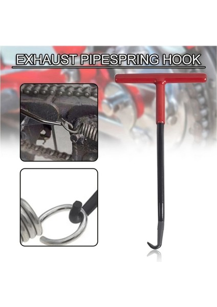 2 Adet Egzoz Borusu Bahar Sökme Çektirme Motosiklet Modifiye T Tipi Egzoz Borusu Kanca Çelik Kanca Motosiklet Aracı (Yurt Dışından) modelleri