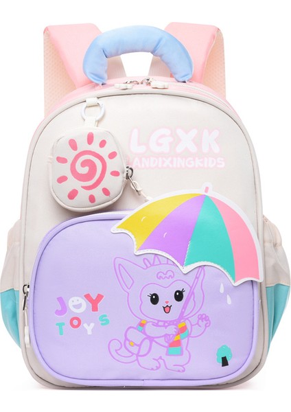 Yeni 5 Çocuk Sırt Çantası Büyük Kapasiteli Çocuk Eğlenceli Sevimli Omuz Çantası Moda Ilkokul Öğrencileri Için Okul Çantasının Rengine Çarptı (Yurt Dışından)