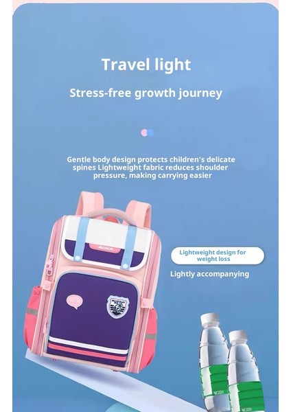 Yeni 5 Çocuk Sırt Çantası Büyük Kapasiteli Çocuk Eğlenceli Sevimli Omuz Çantası Moda Ilkokul Öğrencileri Için Okul Çantasının Rengine Çarptı (Yurt Dışından) fırsatları