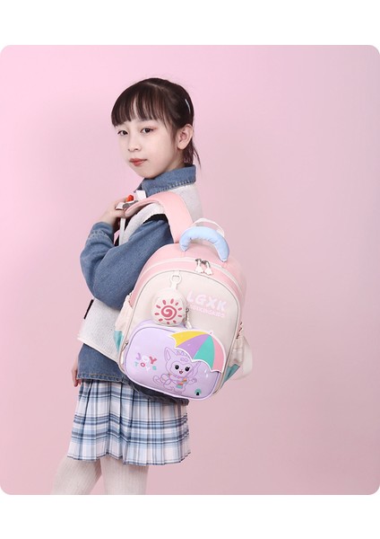 Yeni 5 Çocuk Sırt Çantası Büyük Kapasiteli Çocuk Eğlenceli Sevimli Omuz Çantası Moda Ilkokul Öğrencileri Için Okul Çantasının Rengine Çarptı (Yurt Dışından) fiyatları