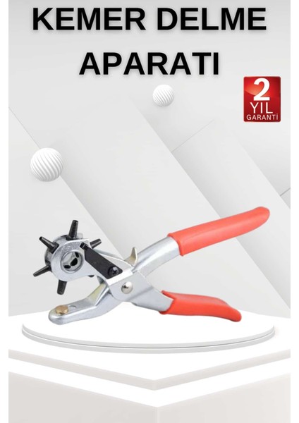Kemer Delme Makinesi Aleti Kemer Delme Pensi Kumaş Kemer Ayakkabı Deri - M096R559-K58096