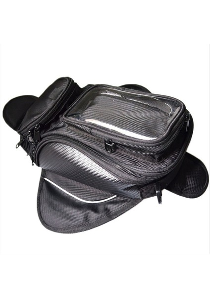 Su Geçirmez Motor Tankı Çantası Petrol Yakıt Tankı Çantası Manyetik Motosiklet Eyer Çantası Basit Omuz Çantası Motosiklet Sırt Çantası (Yurt Dışından) indirimleri