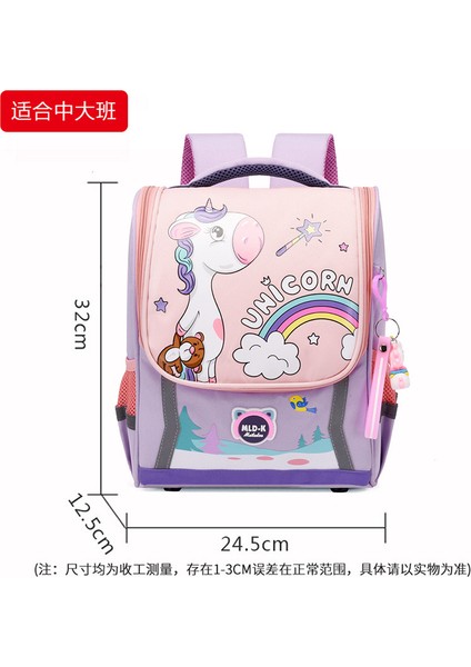 Yeni 5 Çocuk Sırt Çantası Büyük Kapasiteli Çocuk Eğlenceli Sevimli Omuz Çantası Moda Ilkokul Öğrencileri Için Okul Çantasının Rengine Çarptı (Yurt Dışından)