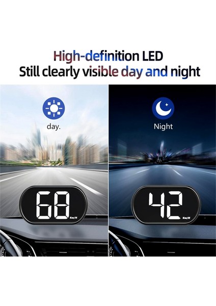 Araba Hud Head Up Display, X2 Gps Hız Göstergesi, LED Büyük Yazı Tipli Dijital Hız Göstergesi Mph, Tak ve Çalıştır, Tüm Arabalar Için (Yurt Dışından) indirimleri