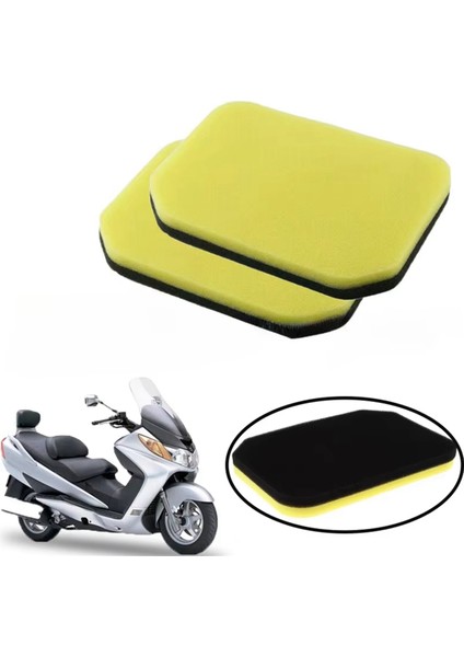 Suzuki Burgman Skywave 250 400 AN400 AN250 1998-2006 Için 2 Adet Motosiklet Hava Filtresi Elemanı Hava Filtresi Süngeri (Yurt Dışından) fırsatları