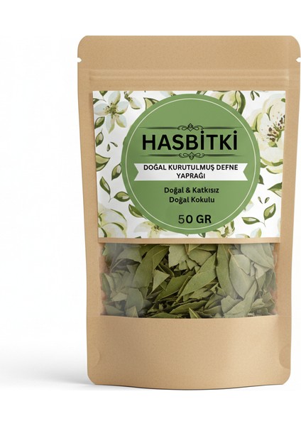 Doğal Kurutulmuş Defne Yaprağı 50 G – Katkısız, Doğal Kokulu Organik Baharat