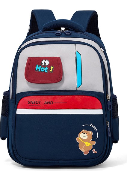 Yeni 5 Çocuk Sırt Çantası Büyük Kapasiteli Çocuk Eğlenceli Sevimli Omuz Çantası Moda Ilkokul Öğrencileri Için Okul Çantasının Rengine Çarptı (Yurt Dışından)