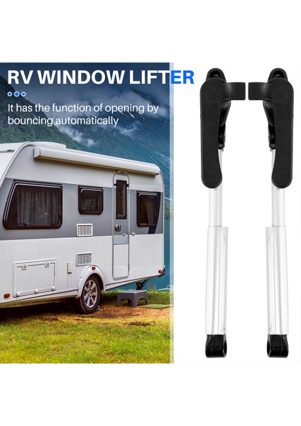 Karavan Yat Karavan Için Geri Çekilebilir Karavan Pencere Destek Çubuğu Karavan Pencere Kaldırma Çubuğu (Yurt Dışından) fırsatları
