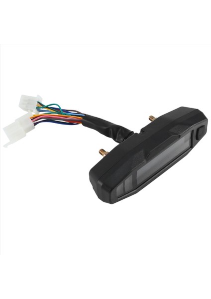 Evrensel Motosiklet Kilometre Saati Takometre Yağ Ölçer Hd Ekran Dijital Metre Gösterge Paneli Dönüş Sinyal Işığı(D) (Yurt Dışından) fırsatları