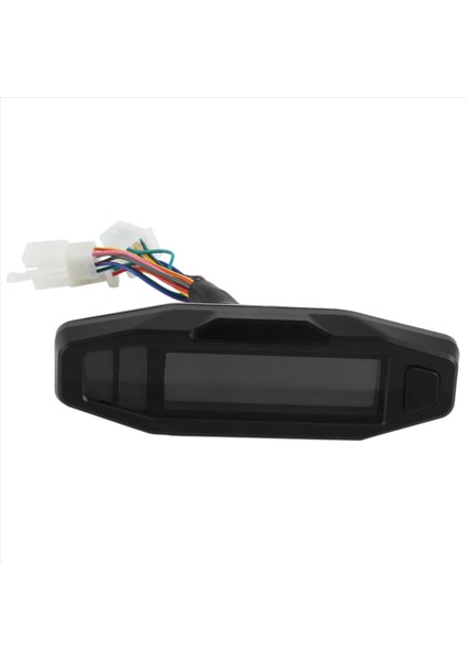 Evrensel Motosiklet Kilometre Saati Takometre Yağ Ölçer Hd Ekran Dijital Metre Gösterge Paneli Dönüş Sinyal Işığı(D) (Yurt Dışından) indirimleri