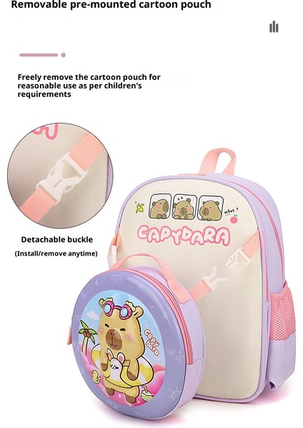 Yeni 5 Çocuk Sırt Çantası Büyük Kapasiteli Çocuk Eğlenceli Sevimli Omuz Çantası Moda Ilkokul Öğrencileri Için Okul Çantasının Rengine Çarptı (Yurt Dışından) indirimleri