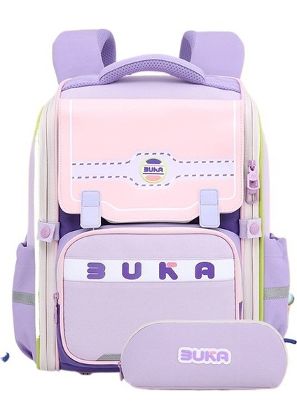 Yeni 5 Çocuk Sırt Çantası Büyük Kapasiteli Çocuk Eğlenceli Sevimli Omuz Çantası Moda Ilkokul Öğrencileri Için Okul Çantasının Rengine Çarptı (Yurt Dışından)