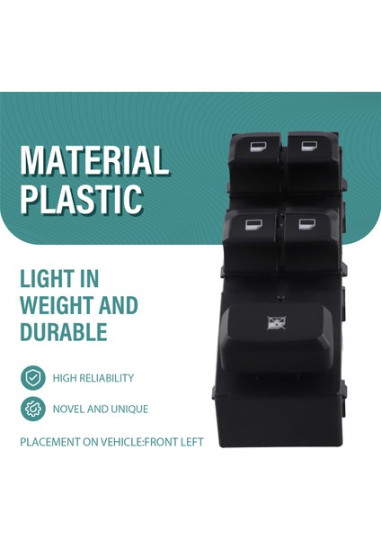 Kıa Picanto 2018 Için Ana Pencere Kontrol Anahtarı 93570-G6260 Beş Düğmeli Elektrikli Pencere Camı Kaldırma Anahtarı 93570G6260 (Yurt Dışından) indirimleri