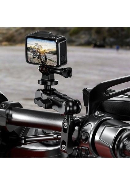 9cm Alüminyum Uzatma Kolu 25MM Top Kafa Tabanı Için Ideal Bisiklet ve Motosiklet Bağlar Telefon Tutucu ve Kamera Uzatma Kolu (Yurt Dışından) modelleri
