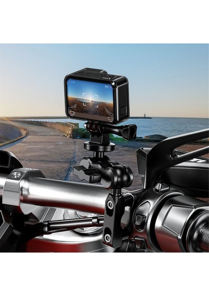 9cm Alüminyum Uzatma Kolu 25MM Top Kafa Tabanı Için Ideal Bisiklet ve Motosiklet Bağlar Telefon Tutucu ve Kamera Uzatma Kolu (Yurt Dışından) fırsatları