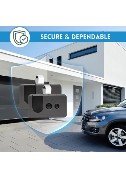 2 Sears Craftsman Garaj Kapısı Uzaktan Kumandası 139.53753 53753 139.18191 HBW2028 371LM 373LM Evrensel Uzaktan Kumanda (Yurt Dışından) fırsatları