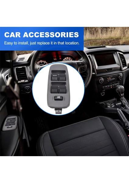 2M3414505DA41 Ford Ranger 1996-2006 Için Ön Sol Sürücü Tarafı Elektrikli Güç Ana Pencere Anahtarı 2M34-14505-DA41 (Yurt Dışından) indirimleri