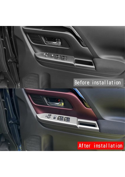 Suzuki Spacıa/spacıa Custom MK04 Serisi 2024 Rhd Gümüş Için Araç Camı Kaldırma Anahtarı Paneli Kapağı (Yurt Dışından) fiyatları