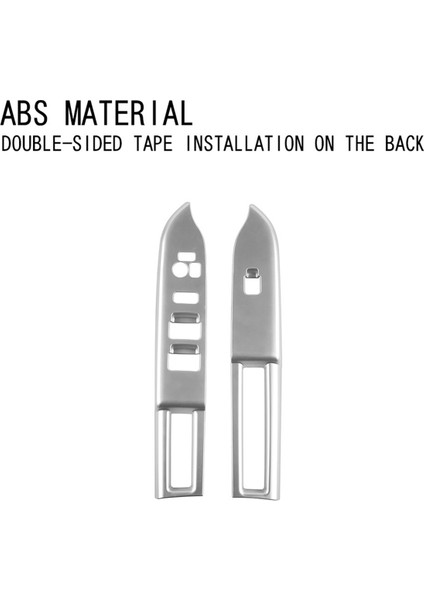 Suzuki Spacıa/spacıa Custom MK04 Serisi 2024 Rhd Gümüş Için Araç Camı Kaldırma Anahtarı Paneli Kapağı (Yurt Dışından) indirimleri