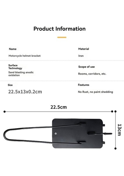 Kask Depolama Rafı Duvara Monte Depolama Rafı Motosiklet Kask Standı Kask Kanca Manto Askısı Hareketli Kanca Depolama Rafı (Yurt Dışından) fiyatları