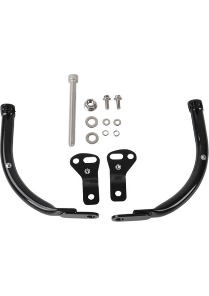 Motosiklet Ön Kaporta Destek Çubuğu Dönüş Sinyali Parantez Dağı Için Harley Softail Düşük Binici St Eı Diablo Fxrst Fxlrst (Yurt Dışından)