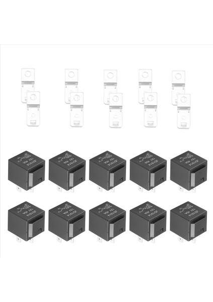 10 Adet 5 Pin 12 V Röle Anahtarı (Spdt) (30/40 Amp) 12 Volt Otomotiv Rölesi Otomotiv Hayranları Için (Yurt Dışından) modelleri
