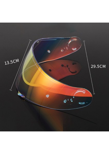 Motosiklet Kask Revo Lens Kask Siperliği Aksesuarları Kask Cam Lens Gt-Aır Gt-Aır2 Kask Şeffaf Revo Mavi (Yurt Dışından) modelleri