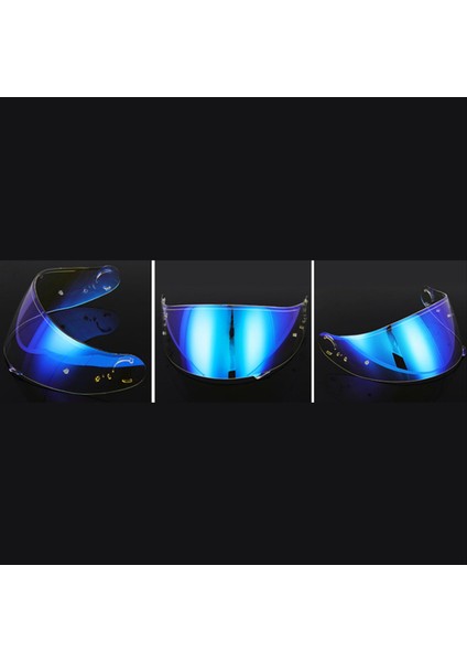 Motosiklet Kask Revo Lens Kask Siperliği Aksesuarları Kask Cam Lens Gt-Aır Gt-Aır2 Kask Şeffaf Revo Mavi (Yurt Dışından) indirimleri