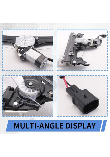 Fiat 500 500C 500E 2007-2020 Modelleri Için Sol Ön Cam Kaldırıcı Cam Kaldırma Kolu 51785841 51824040 51876269 (Yurt Dışından) modelleri