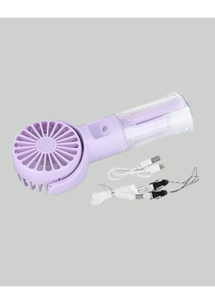 Şarjlı Su Buharlı El Vantilatörü – Taşınabilir Serinletici Fan - T222G802-Z32222 fırsatları