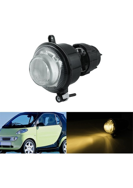 Smart Fortwo 450 1998-07 Ön Tampon Sis Lambası Ampulü Ön Sis Lambası LED Spot Işığı (Yurt Dışından) indirimleri