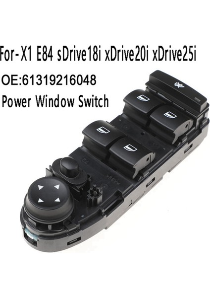Bmw X1 E84 SDRIVE18I XDRIVE20I XDRIVE25I Için Araba Elektrikli Cam Anahtarı Cam Kaldırma Anahtarı 61319216048 61319193658 (Yurt Dışından) fiyatları