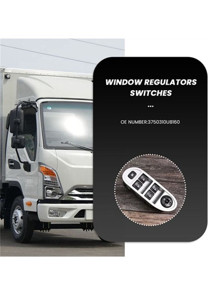 Jac J3 Için Araç Sol Ön Elektrikli Cam Kontrol Anahtarı Cam Kaldırma Düğmesi 3750310U8160XZ (Yurt Dışından) fiyatları