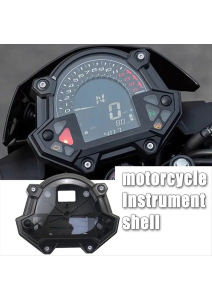 Hız Göstergesi Enstrüman Durumda Ölçer Kilometre Sayacı Takometre Konut Kapak Ölçer Kawasaki Ninja Z900 Z650 Z400 2017-2019 (Yurt Dışından) modelleri