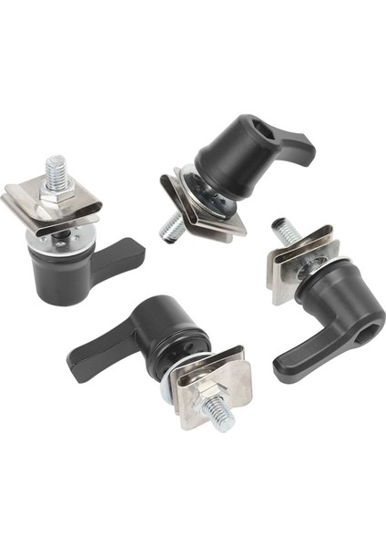 Harley Touring Dyna Cvo Road Glide Breakout Deluxe Için Motosiklet Sele Çantası Kilit Kolu Cıvata ve Somun Seti (Yurt Dışından)