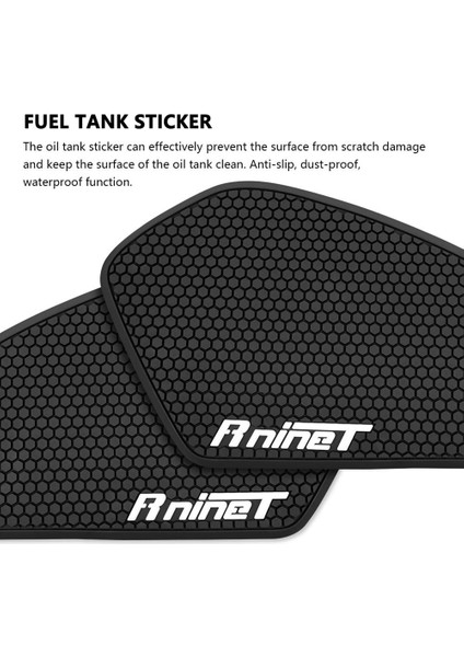 Motosiklet Yan Yakıt Tankı Pedleri Koruyucu Çıkartmalar Diz Kavrama Çekme Pedi Bmw R12 Ninet 2025 R12S 2025 R12 Ninet 2024 (Yurt Dışından) indirimleri