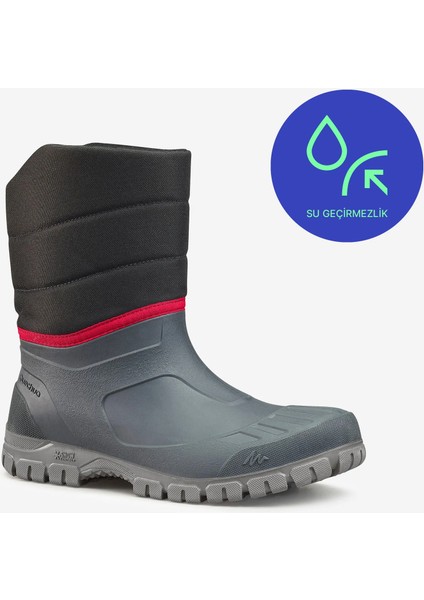 Quechua Erkek Kar Botu - Gri / Siyah - Sh100 X-Warm fiyatları