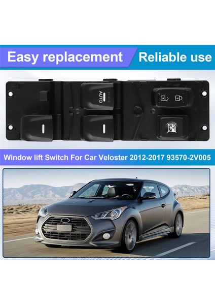 93570-2V005 Hyundai Veloster 2012-2017 Için Araç Kapısı Cam Anahtarı Cam Kaldırma Anahtarı 93570-2V0054X (Yurt Dışından) indirimleri