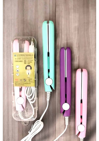 180°C Isı ve Uzun Süre Kalıcı Düzlük Sağlayan Mini Saç Düzleştirici - M526B020-N02526 modelleri