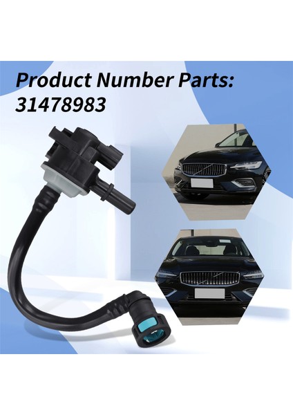 Araba Motor Buhar Karbon Kanister Solenoid Valfi 31478983 Volvo S60 S80 S90 V60 V90 XC60 XC70 XC90 (Yurt Dışından) indirimleri