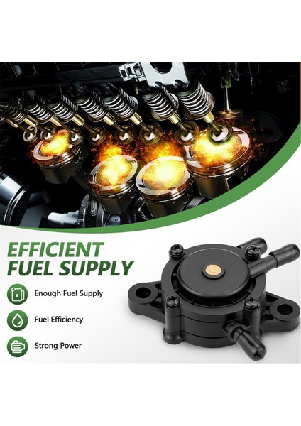 Kohler 17HP-25 Hp Briggs And Stratton 808656 Mikuni 808492 John Deere Cub Için Filtreli ve Yağ Hortumlu Yakıt Pompası (Yurt Dışından) modelleri