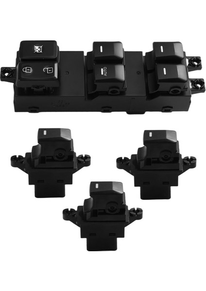 Kia Morning Pıcanto Araba Parçaları 93570-1Y200 93575-1Y000 Için 1 Takım Yeni Elektrikli Cam Kontrol Anahtarı Düğmesi Kaldırma Regülatörü (Yurt Dışından) fiyatları