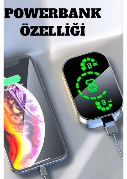 Bluetooth Kulaklık Çift Telefon Desteği ve Suya Dayanıklı Powerbankli - M072R404-K39072 fırsatları