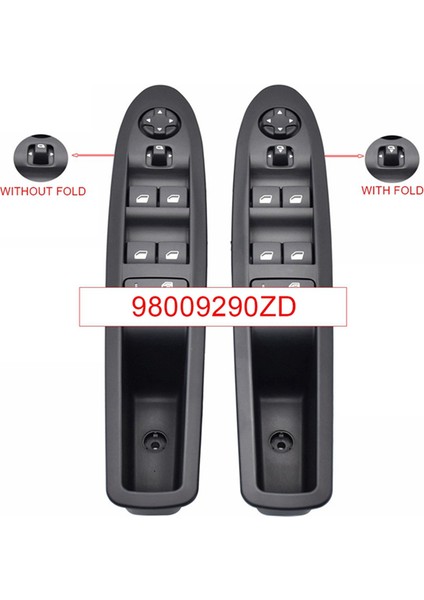 98009290ZD Elektrikli Cam Aynası Kaldırma Kontrol Anahtarı Katlanabilir Citroen C4L C4 2013-16 Peugeot 408 308S Için (Yurt Dışından) modelleri
