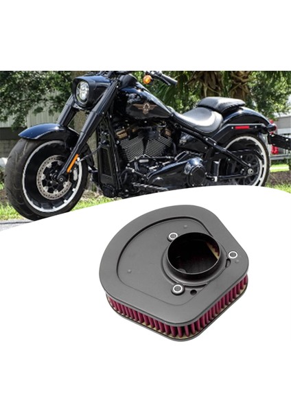 Motosiklet Hava Filtresi Için Harley Şişman Çocuk Düşük Binici Streetfighter Yol Kral 2018-2021 Hava Filtresi Elemanları (Yurt Dışından) fiyatları
