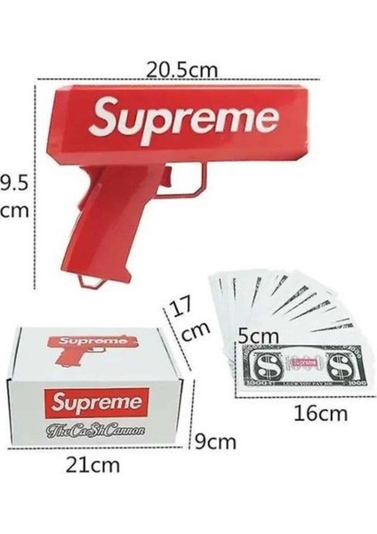 Çocuklara Özel Eğlenceli Para Saçma Makinası Parti Oyuncağı Kırmızı - M899R279-K59899 indirimleri