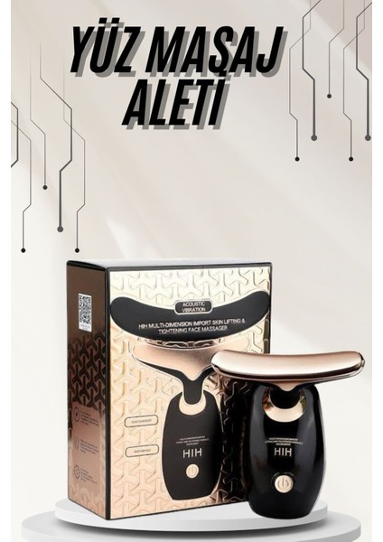 Yüz ve Boyun Kırşıklık Giderici Ems Güzellik Cihazı Yüz Masaj Aleti - M975R597-K16975