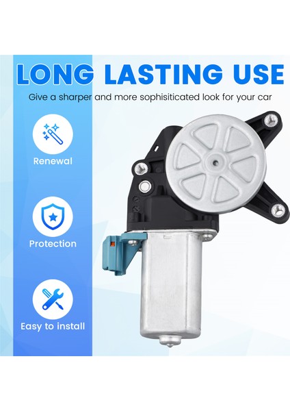 Hyundai 2003-2009 Sonata (Ef) 2004-2013 Kia Optima Ön Sol Için Elektrikli Cam Kaldırma Regülatörü Motoru 98810-29000 (Yurt Dışından) fırsatları